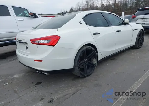 2014 Maserati Ghibli S Q4 из США, поврежденный, VIN ZAM57RTA9E1088666
